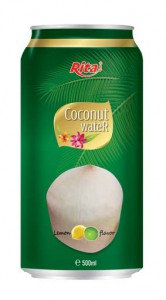 500ml lon coconut water with lemon fla
